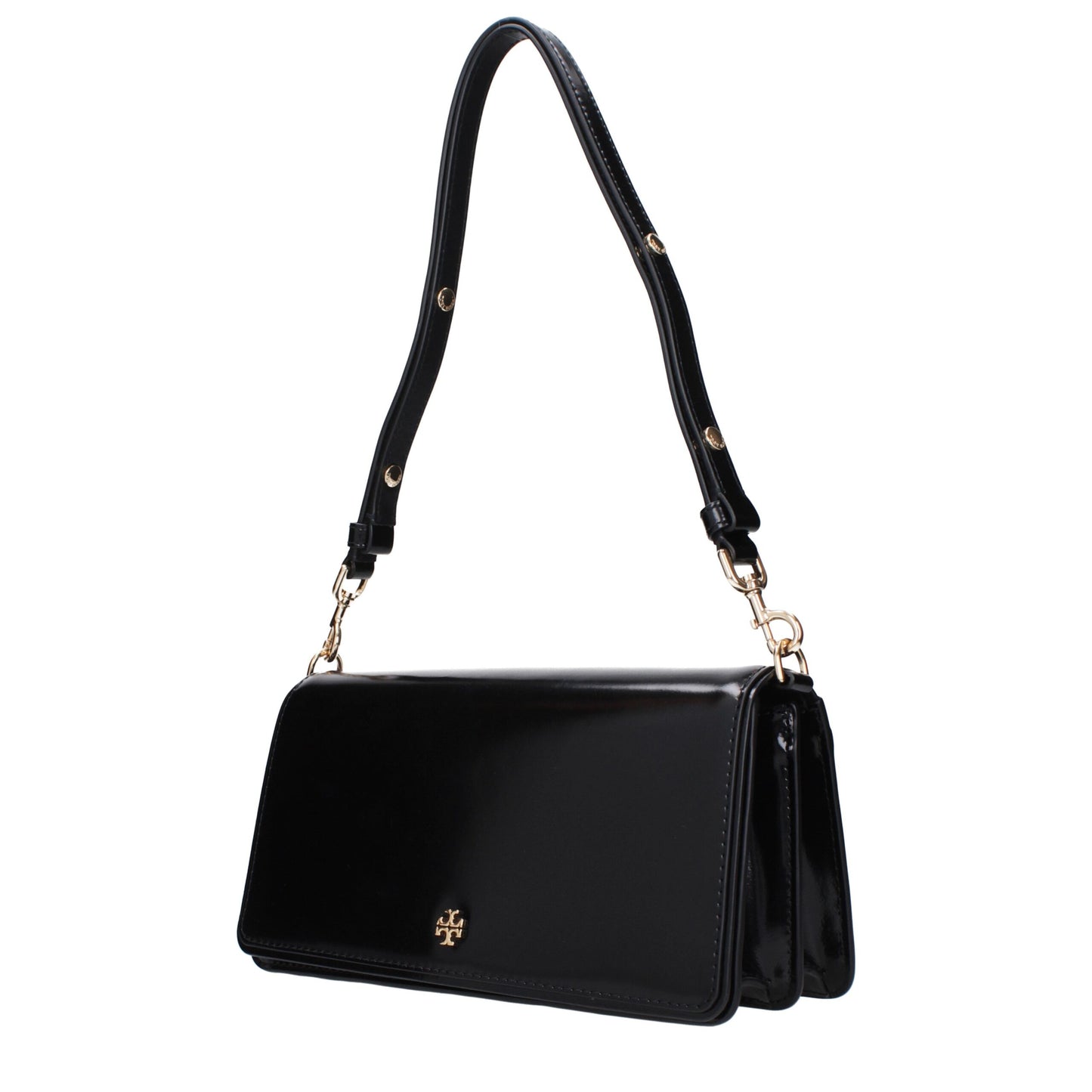 Sac bandoulière en cuir noir Tory Burch