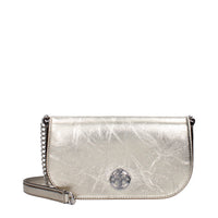 Borsa a tracolla in pelle dorata Tory Burch