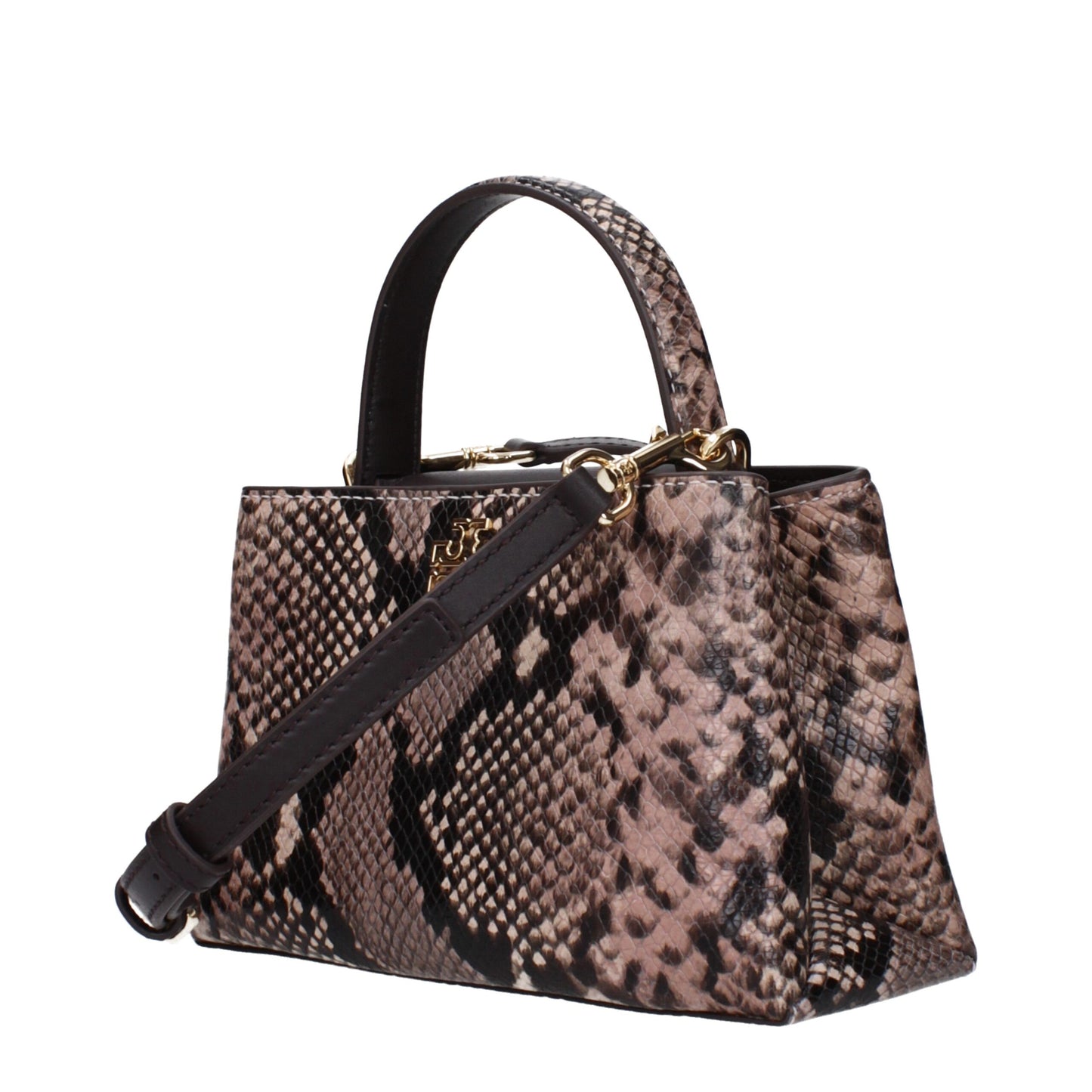 Sac à main en cuir rose Tory Burch