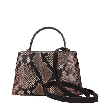 Sac à main en cuir rose Tory Burch