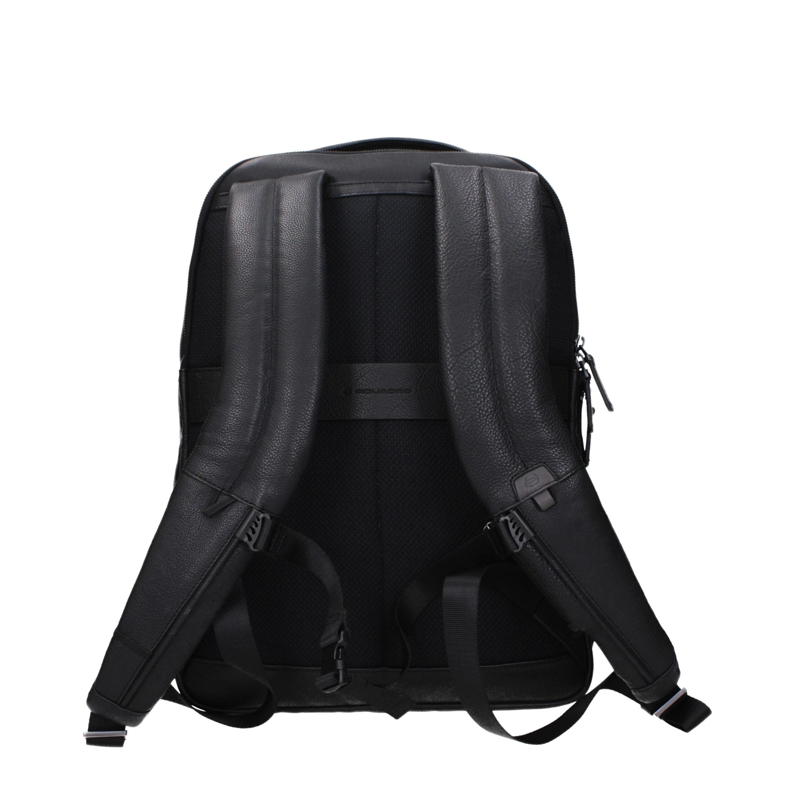 Sac à dos en cuir noir Piquadro