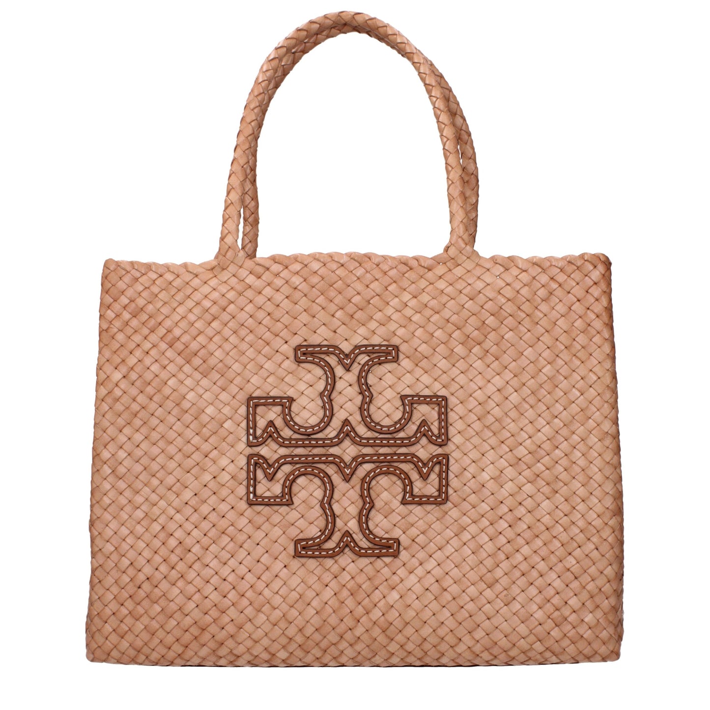 Sac bandoulière en cuir rose Tory Burch