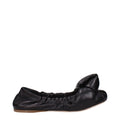 Ballerines Miu Miu en cuir noir