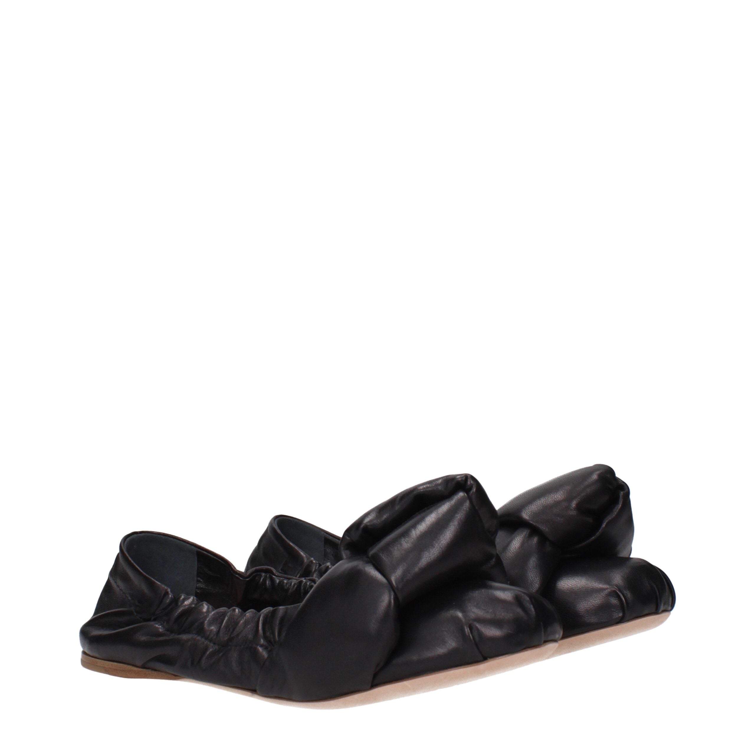 Ballerine Miu Miu in pelle nera