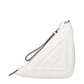 Pochette en cuir bleu Prada