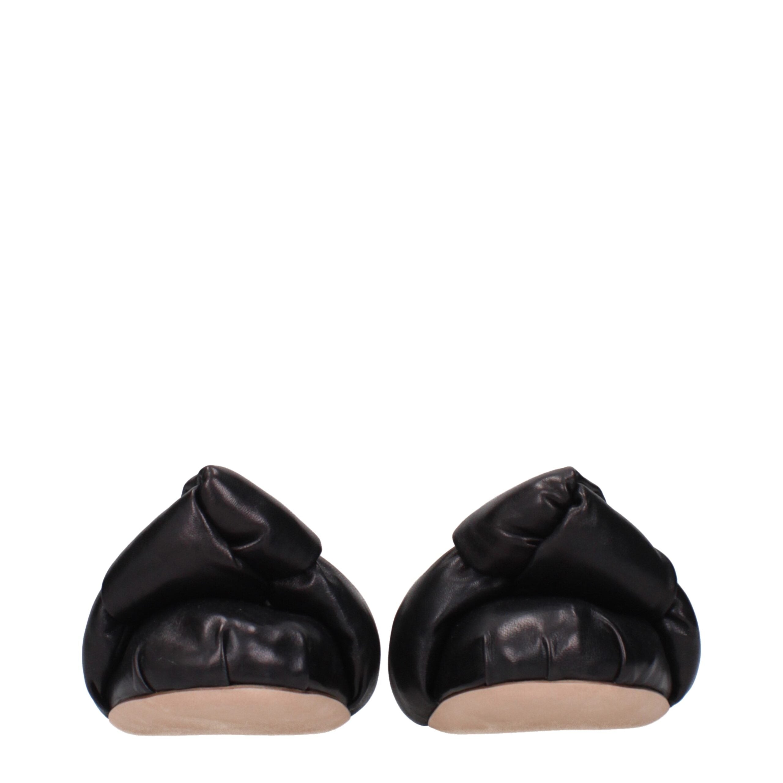 Ballerine Miu Miu in pelle nera