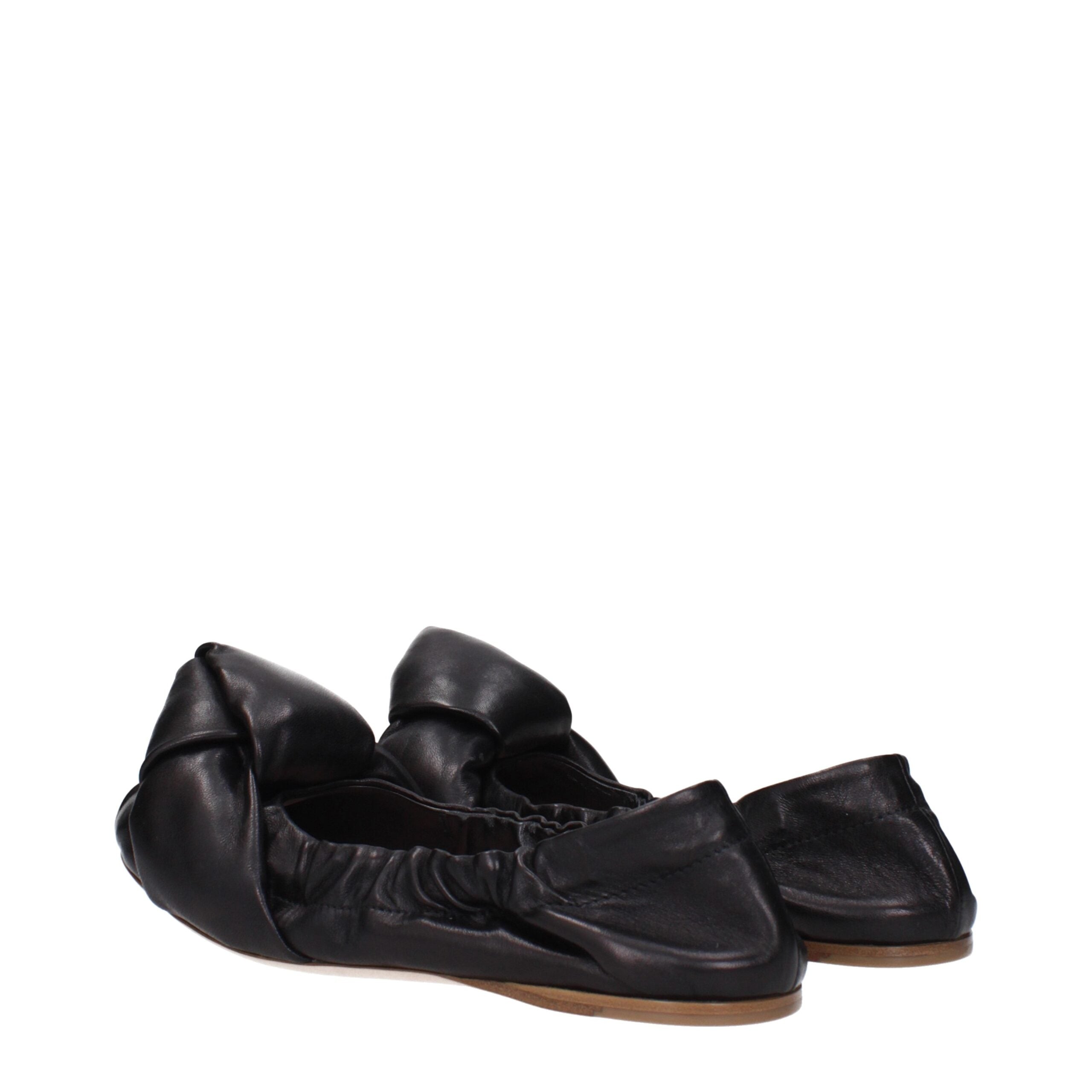 Ballerine Miu Miu in pelle nera