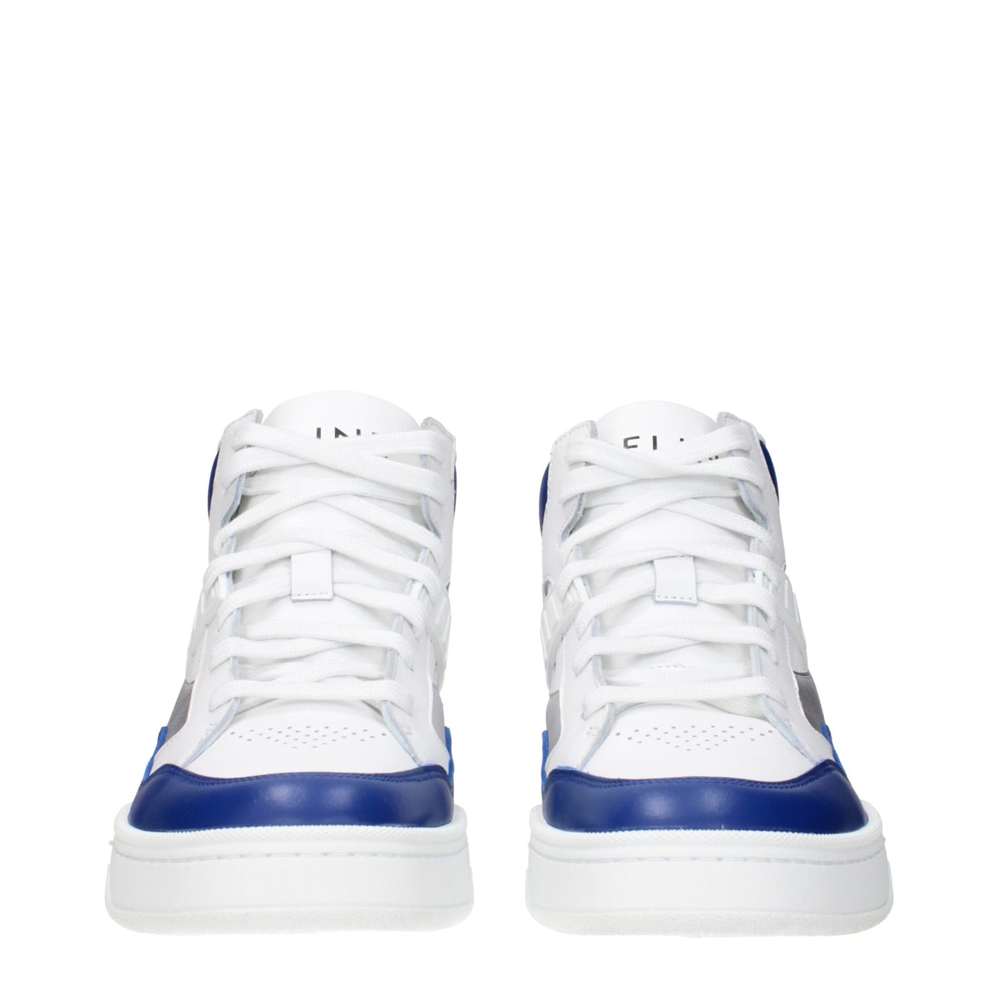 Sneakers sportive in pelle blu Celine
