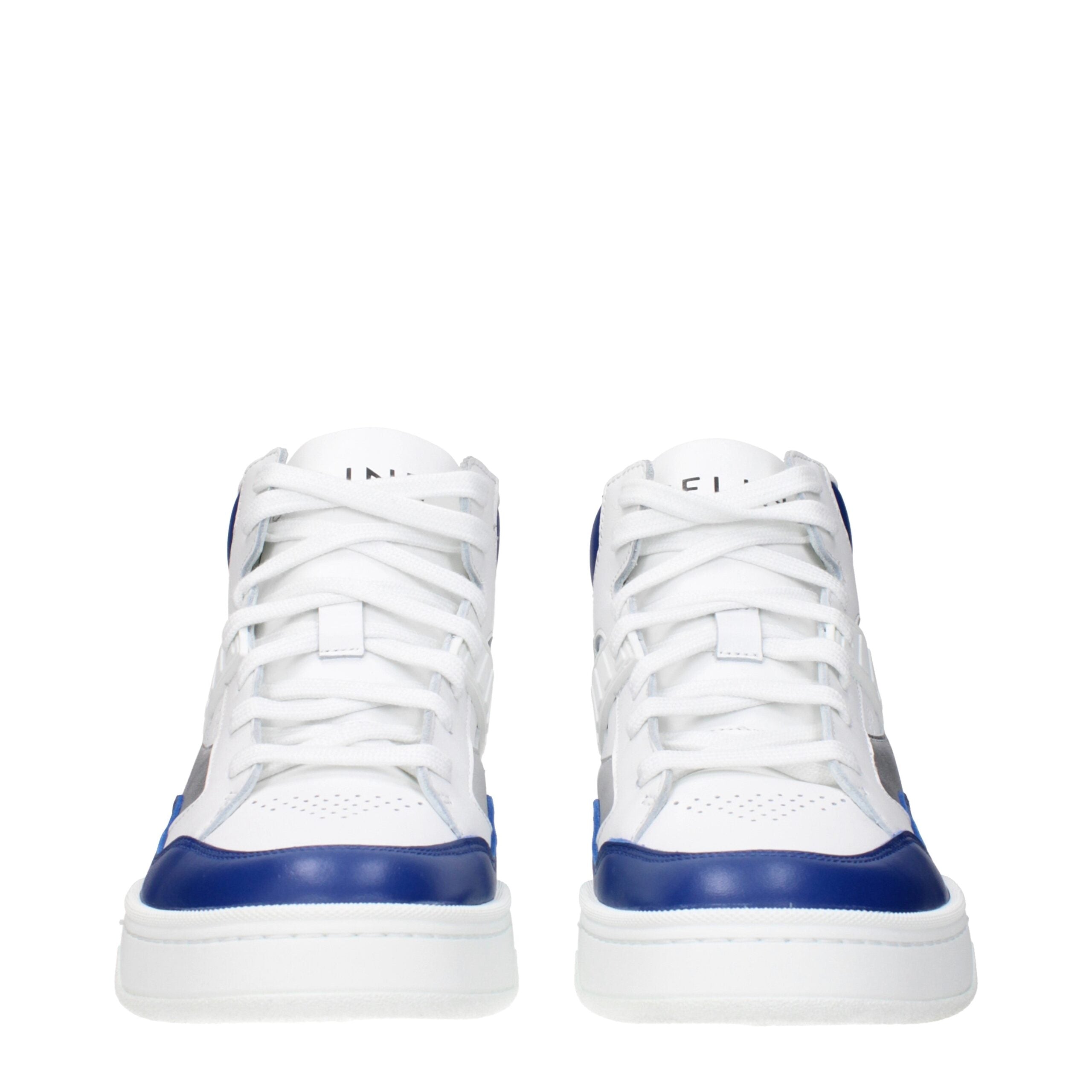 Baskets de sport en cuir bleu Céline
