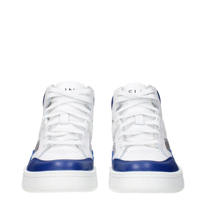 Sneakers sportive in pelle blu Celine