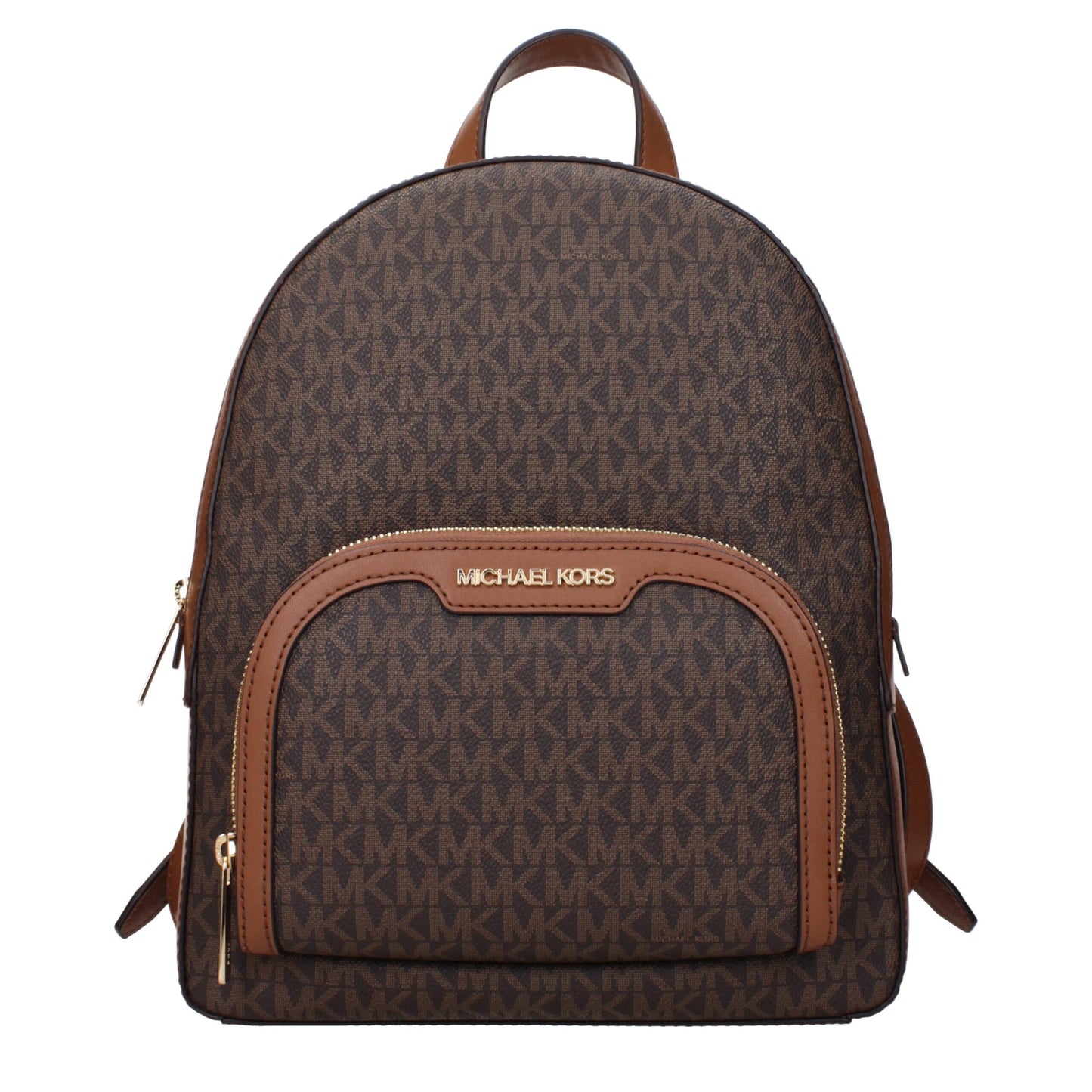 Zaino in tessuto marrone Michael Kors