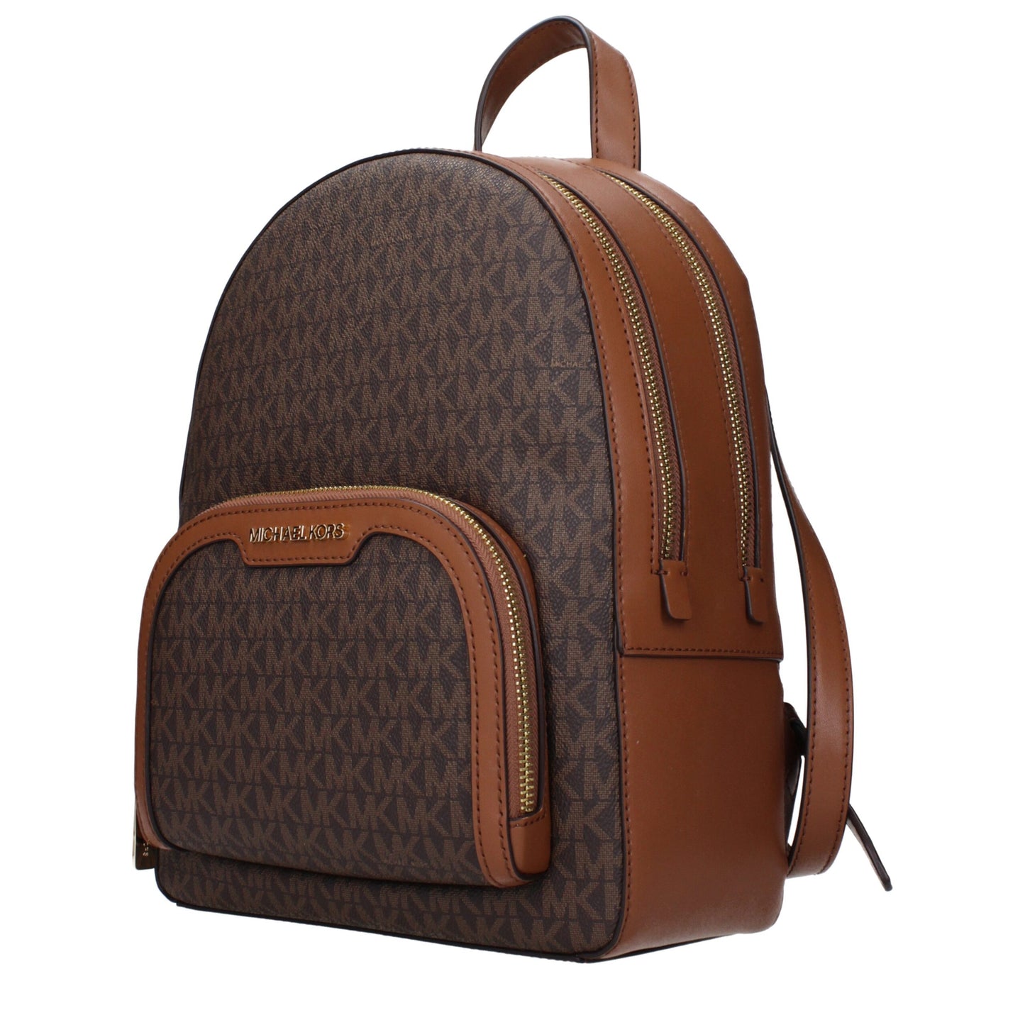 Zaino in tessuto marrone Michael Kors