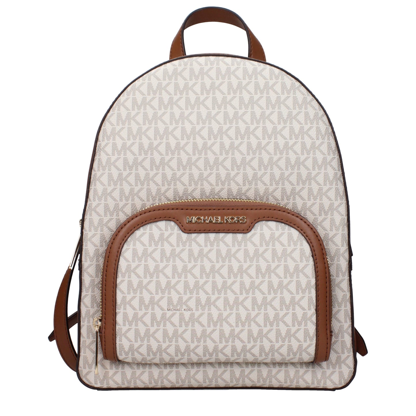 Zaino in tessuto beige Michael Kors