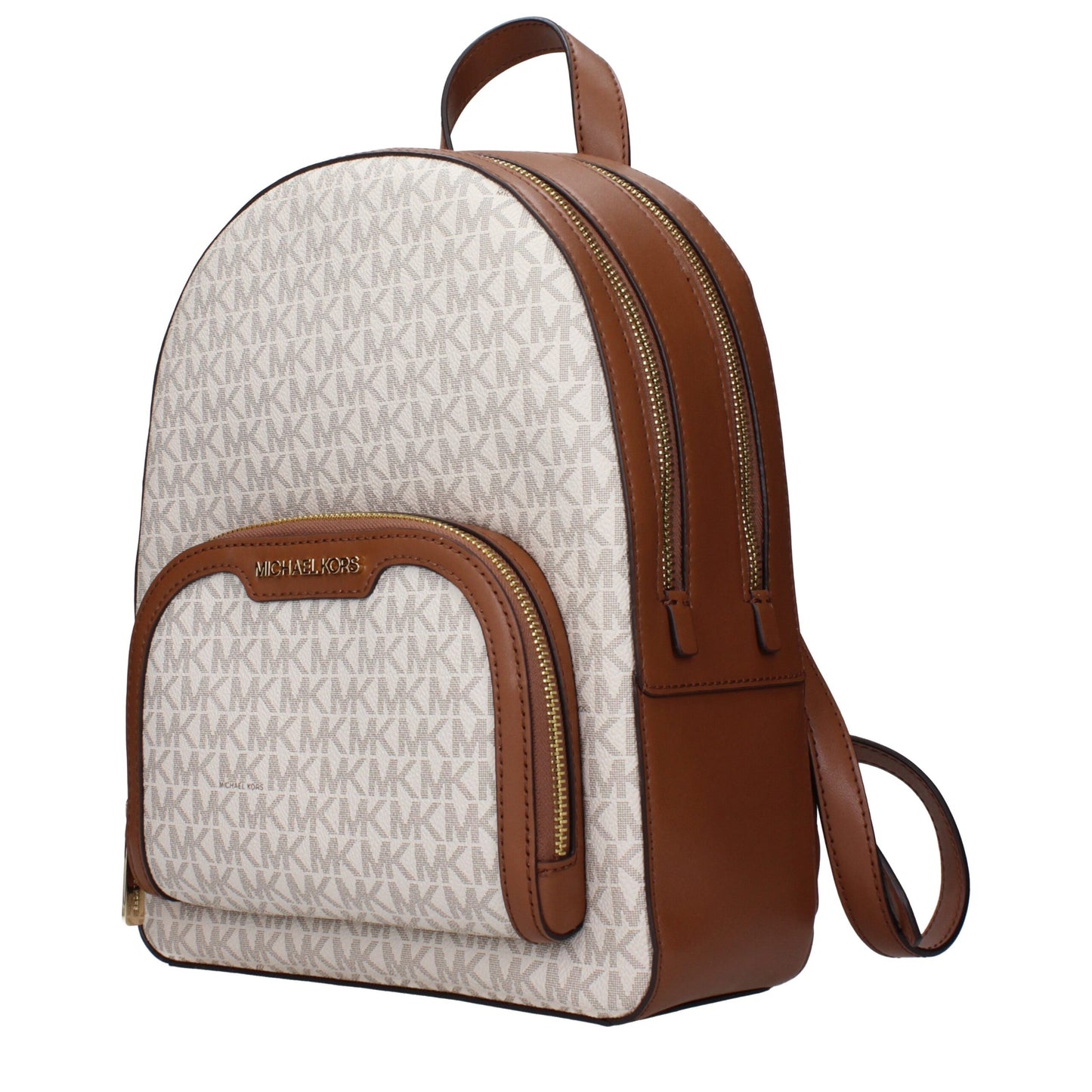 Zaino in tessuto beige Michael Kors