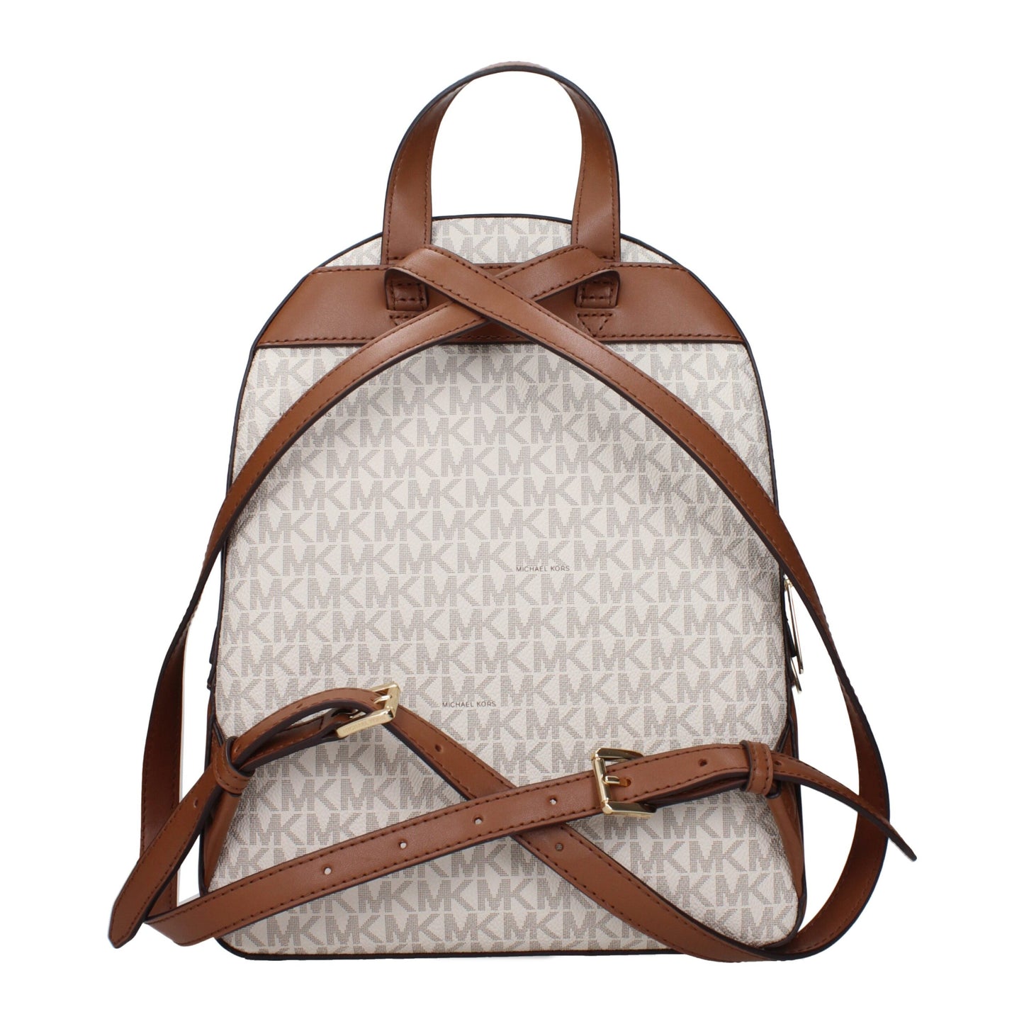 Zaino in tessuto beige Michael Kors