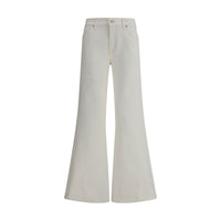 7FOR Jeans Svasati in Cotone Beige