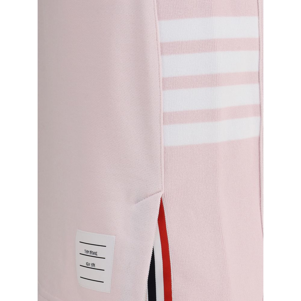 Thom Browne Pink Cotton Mini Skirt