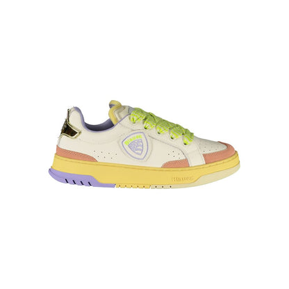 Sneaker da donna Blauer in poliuretano bianco