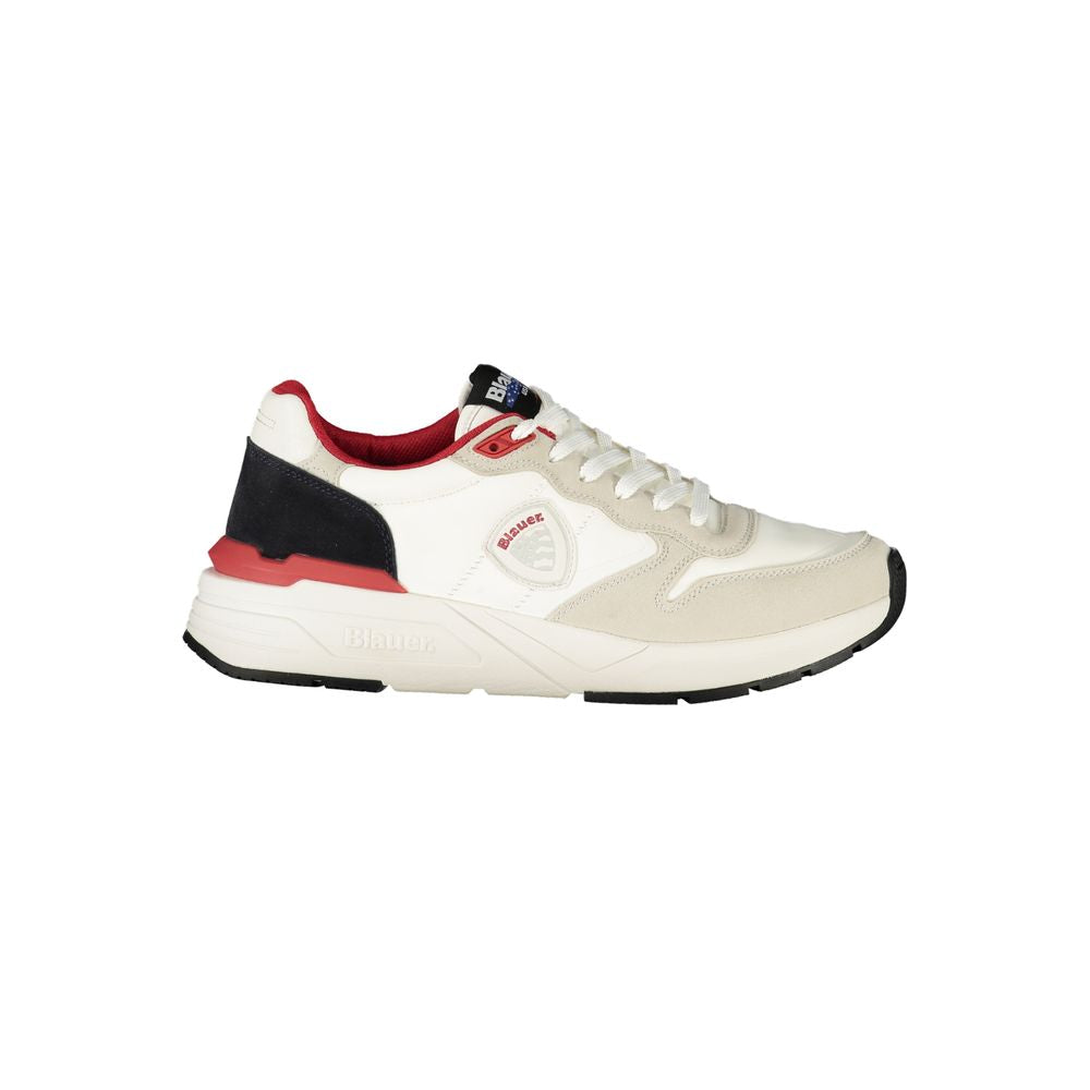 Baskets Blauer en polyuréthane blanc pour hommes