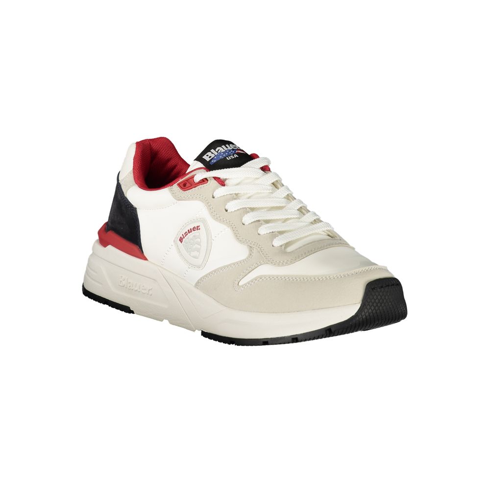 Baskets Blauer en polyuréthane blanc pour hommes