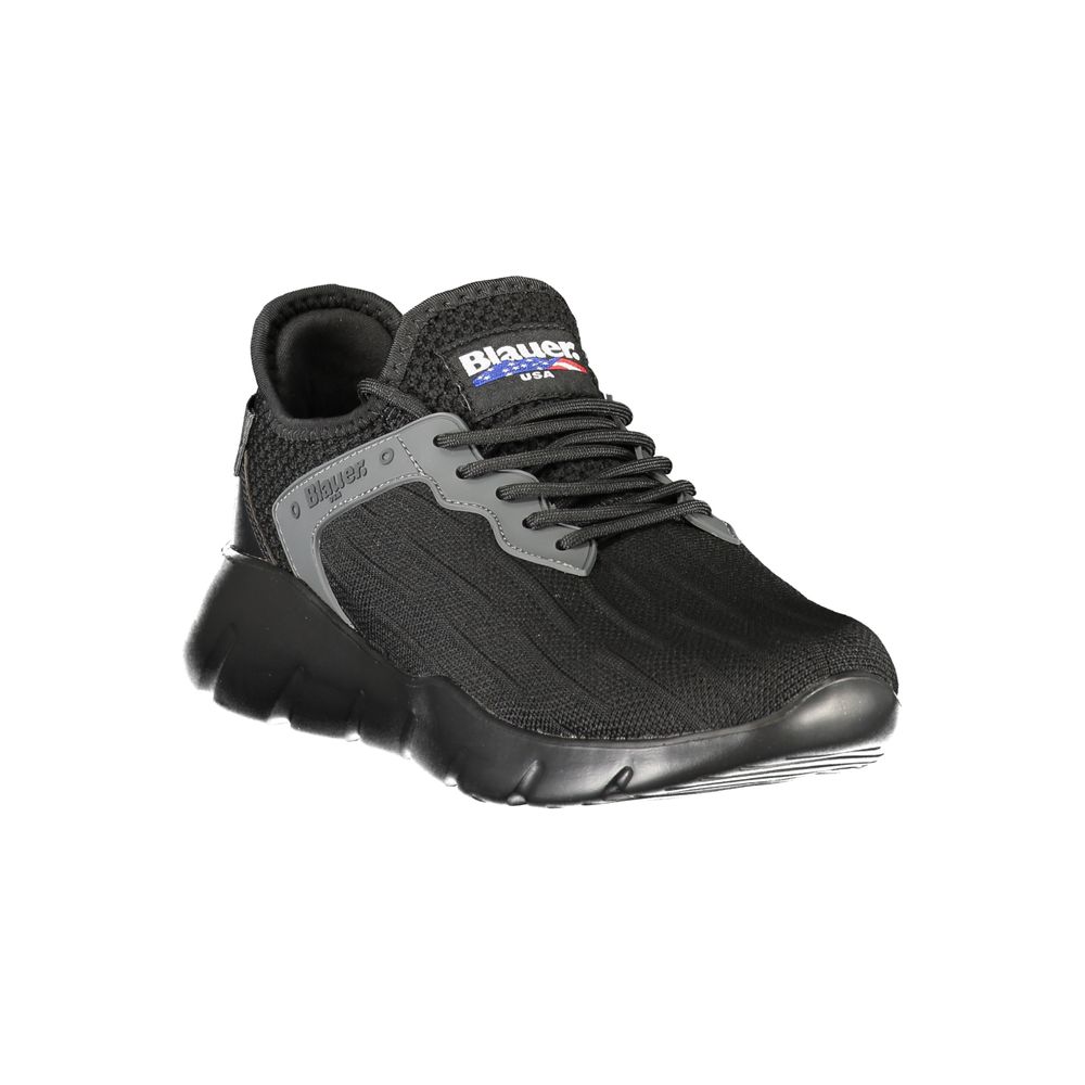 Baskets Blauer en polyester noir pour hommes