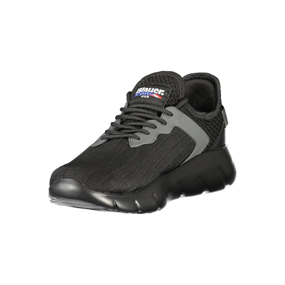 Baskets Blauer en polyester noir pour hommes