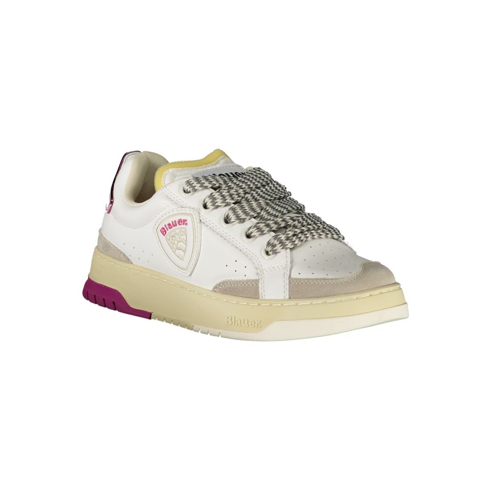 Sneaker da donna Blauer in poliuretano bianco