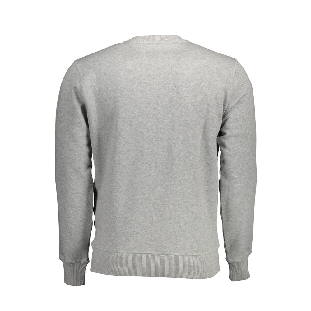 Felpa da uomo in cotone grigio North Sails