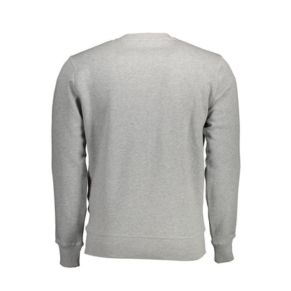 Felpa da uomo in cotone grigio North Sails