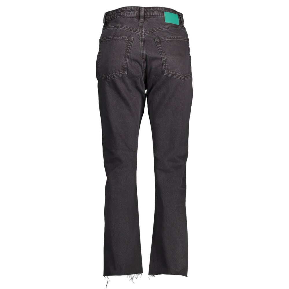 Jean Desigual noir en coton pour femme