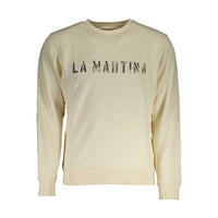 Sweat-shirt en coton pour hommes La Martina Bianco