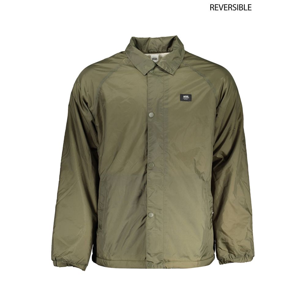 Veste Vans verte en nylon pour homme