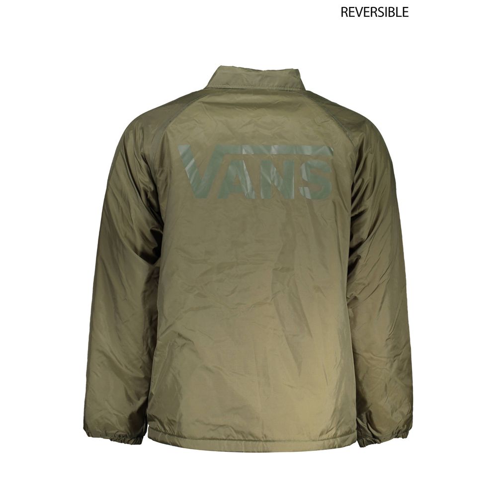 Veste Vans verte en nylon pour homme