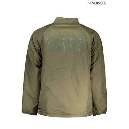 Giacca da uomo in nylon verde Vans