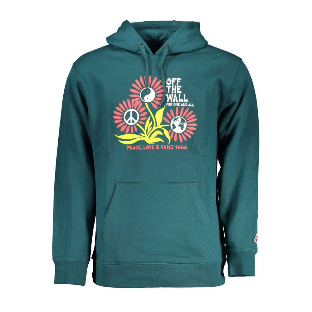 Sweat-shirt Vans Verde en coton pour homme