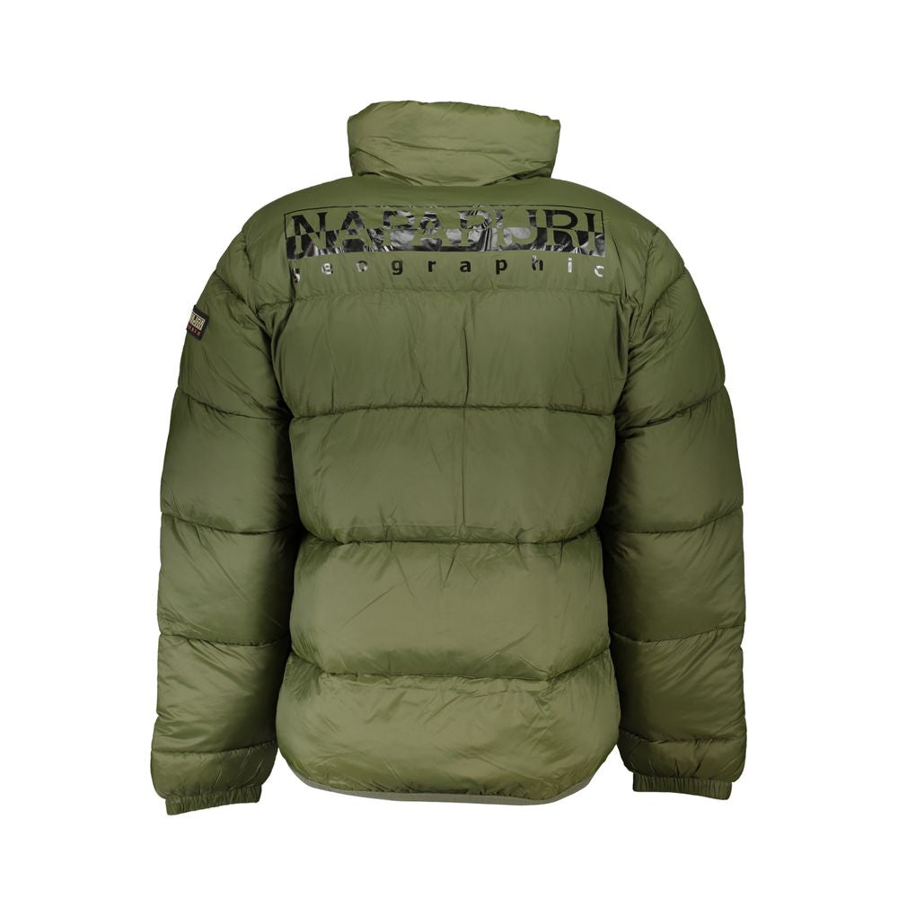 Napapijri Verde Poliammide Veste Homme