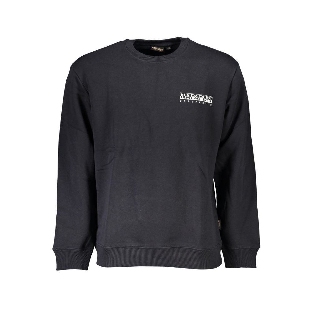 Sweat-shirt Napapijri en coton noir pour homme