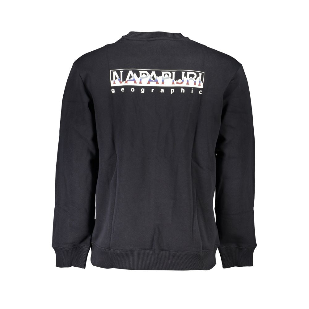 Sweat-shirt Napapijri en coton noir pour homme