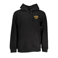 Felpa da uomo in cotone nero Vans
