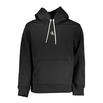 Sweat-shirt Calvin Klein noir en polyester pour homme