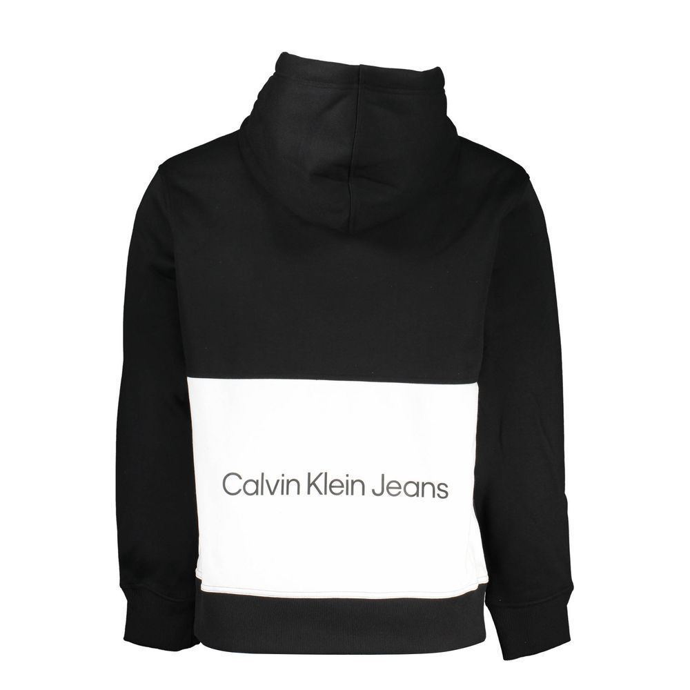 Sweat-shirt Calvin Klein noir en polyester pour homme