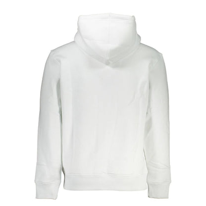 Felpa da uomo in cotone bianco Calvin Klein