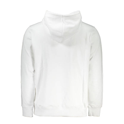 Felpa da uomo in cotone bianco Calvin Klein