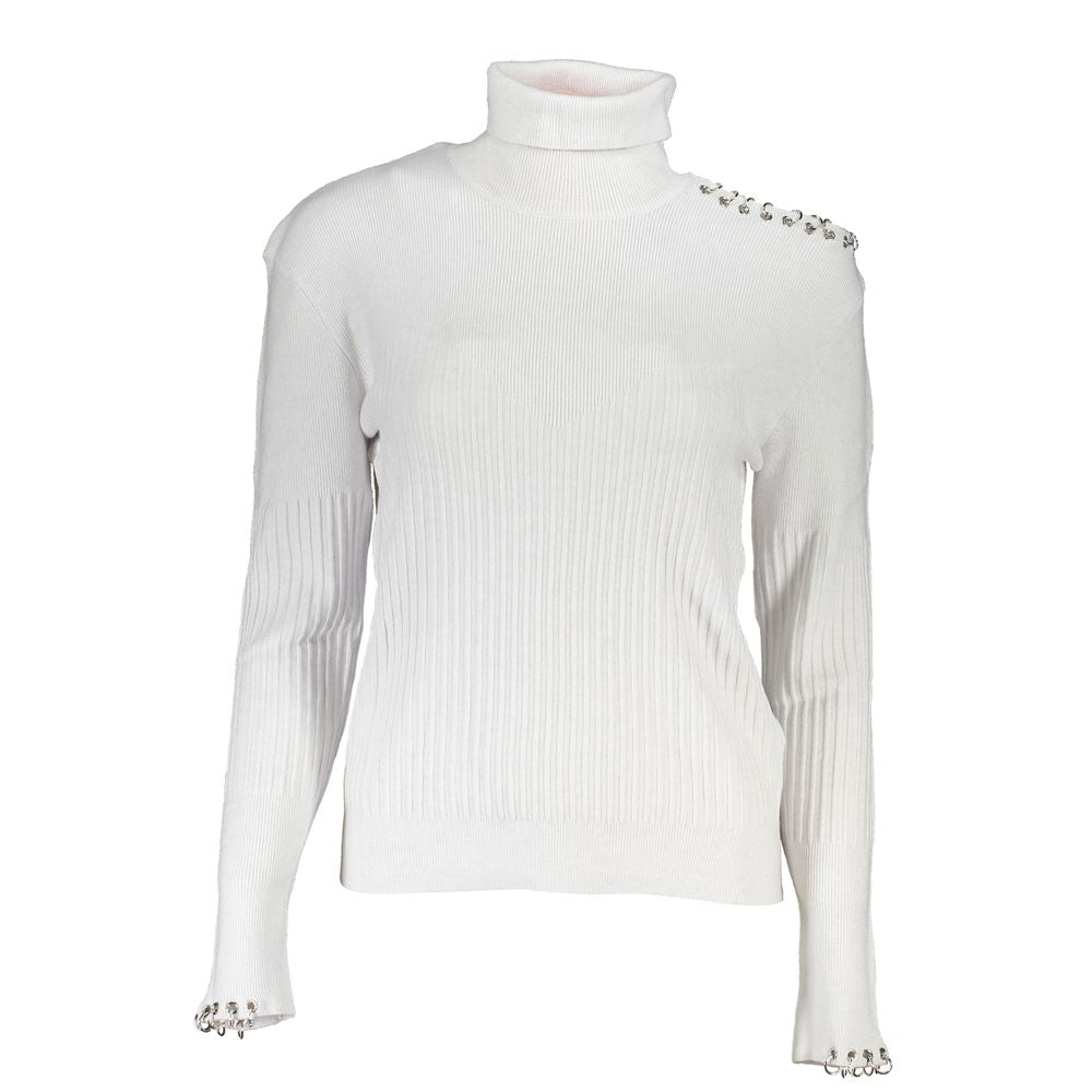 Patrizia Pepe Grigio Poliammide Maglia Donna Dolcevita