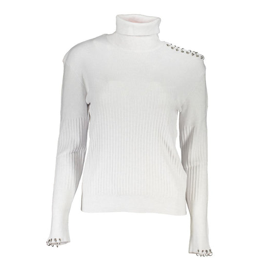 Patrizia Pepe Grigio Poliammide Maglia Donna Dolcevita