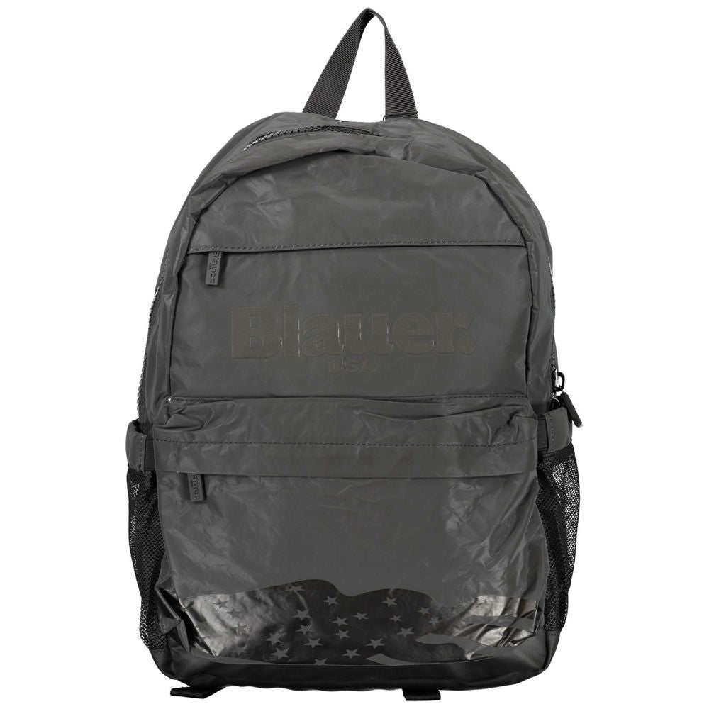 Zaino da uomo in poliestere Blauer Nero