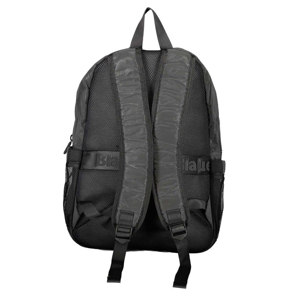 Zaino da uomo in poliestere Blauer Nero