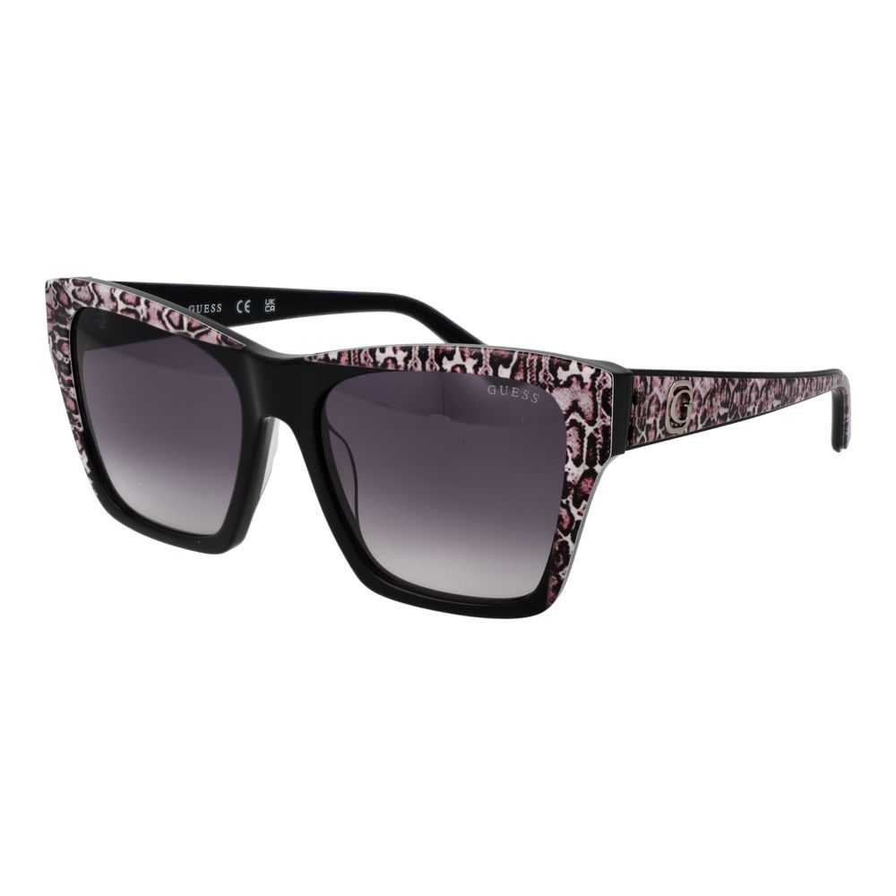 Occhiali da sole Guess in acetato nero