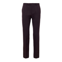 Pantaloni eleganti in lana bordeaux Gucci