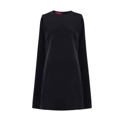Abito casual in lana nera Gucci